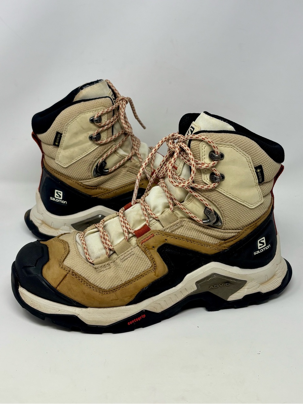 Salomon Quest Element GTX Lace Up Hiking Boots Gore-Tex Waterproof Women Size 9